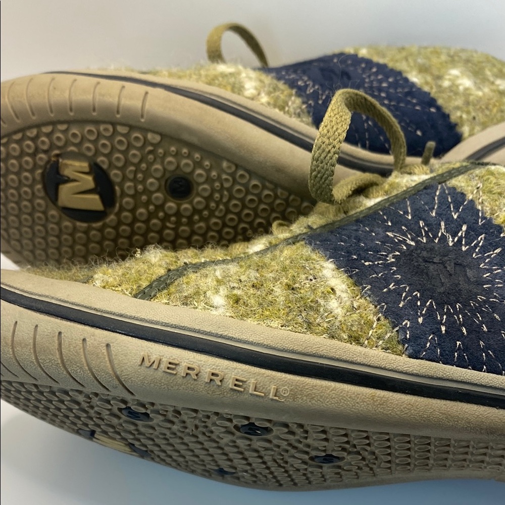 Merrell Women's Star Wool Olive Casual Sneakers Size 8 1/2 - Picture 6 of 10